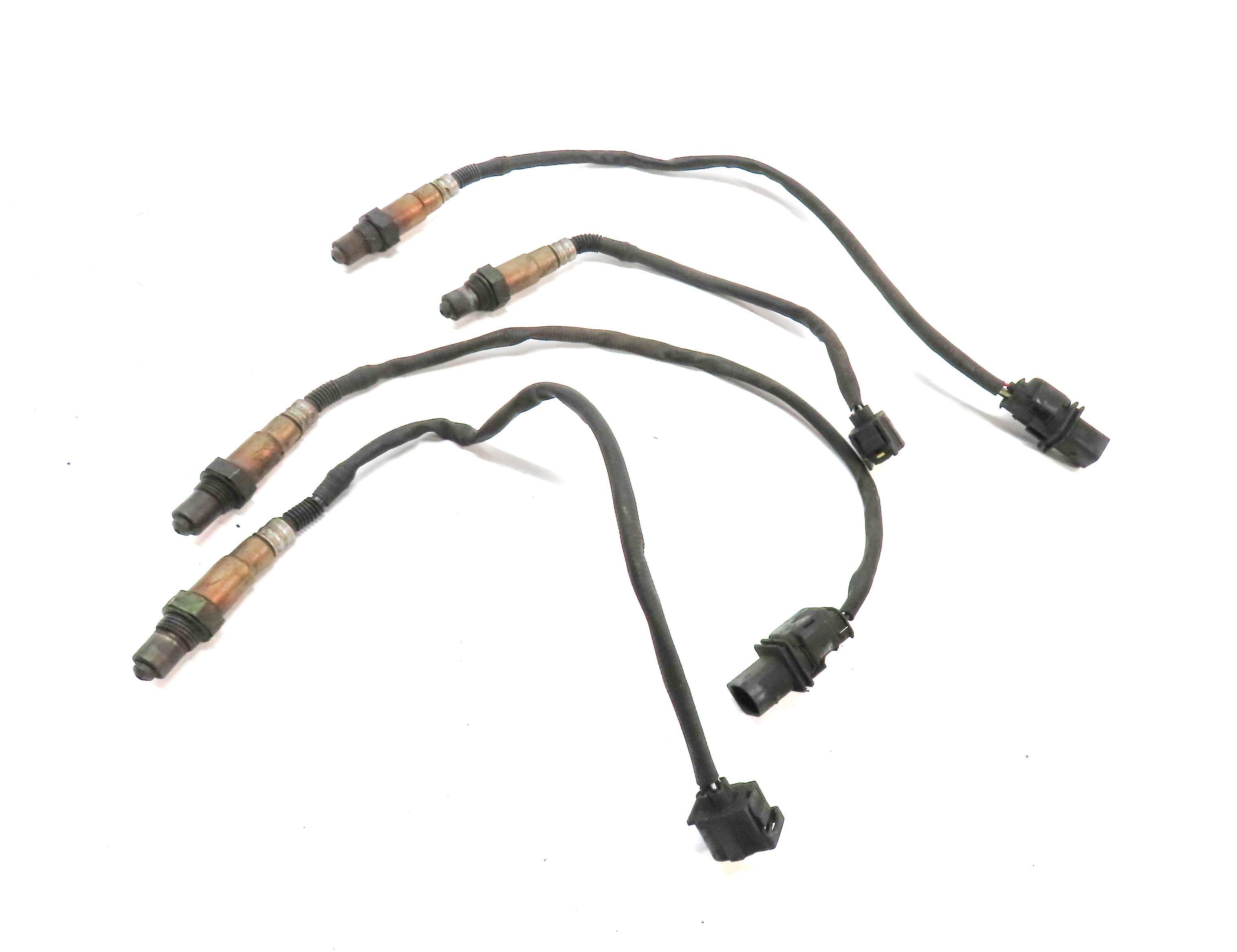 2008 MERCEDES GL450 X164 4.6L (273.9) PRE POST CAT ENGINE O2 OXYGEN SENSOR SET 4 — exact item pictured